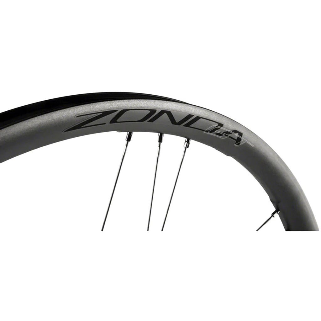 Zonda GT Rear Wheel - 700c, 12 x 142mm, Center-Lock, N3W, 2-Way Fit, Black