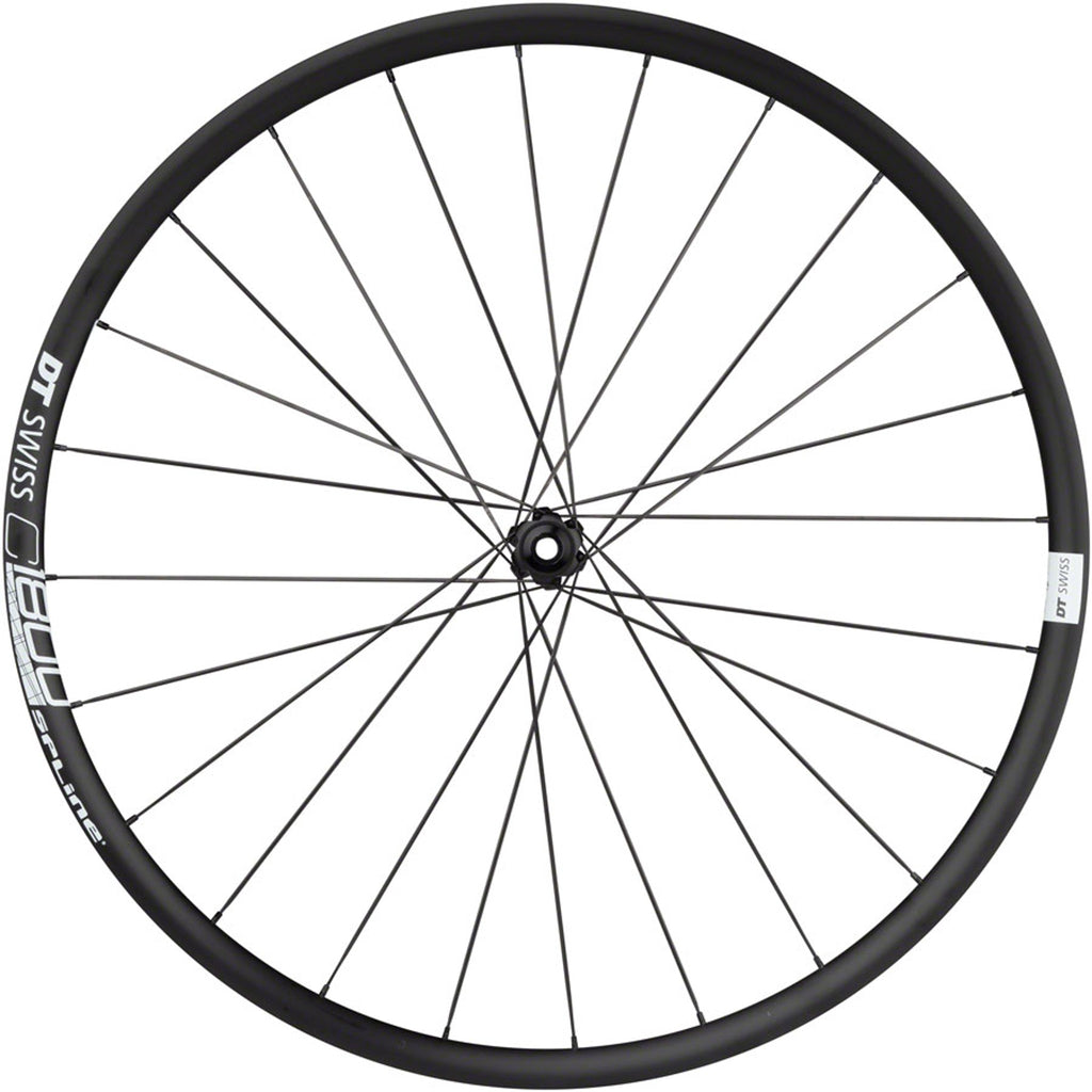 C 1800 Spline Front Wheel - 700, 12 x 100mm, Center-Lock, Black