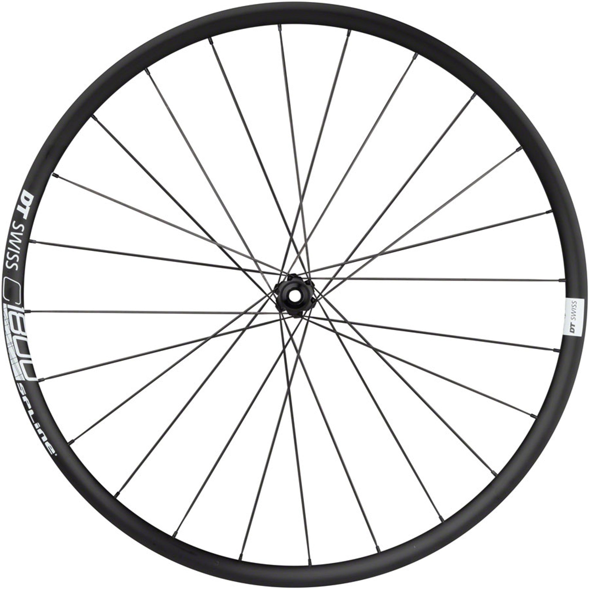 C 1800 Spline Front Wheel - 700, 12 x 100mm, Center-Lock, Black