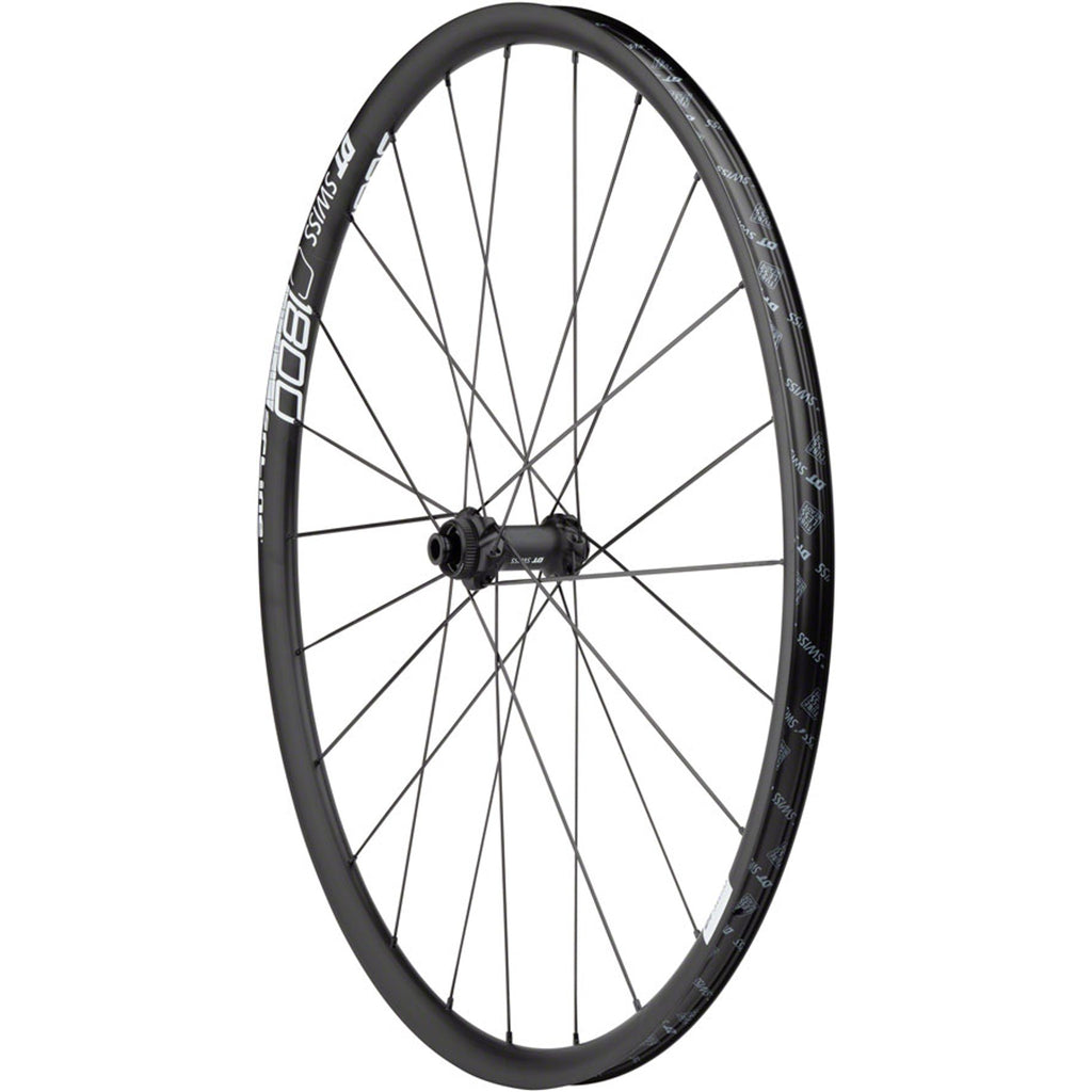 C 1800 Spline Front Wheel - 700, 12 x 100mm, Center-Lock, Black