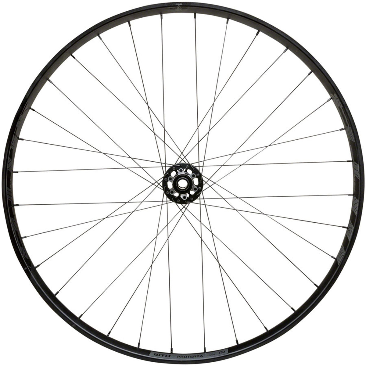 Proterra Tough i30 Front Wheel - 6-Bolt - 32H - Black - 6-Bolt Disc - 30mm internal