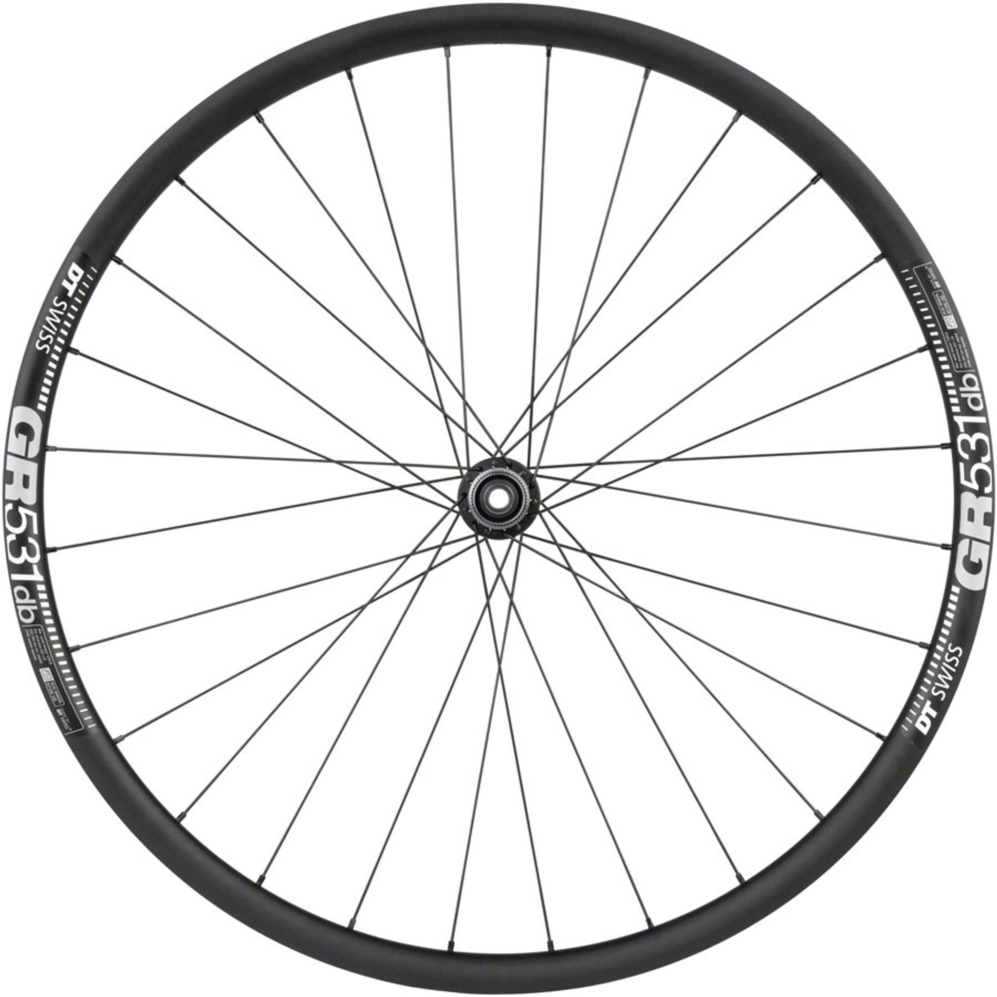 Shimano Ultegra/DT GR531 Front Wheel - 700c, 12 x 100mm, Center-Lock, Black