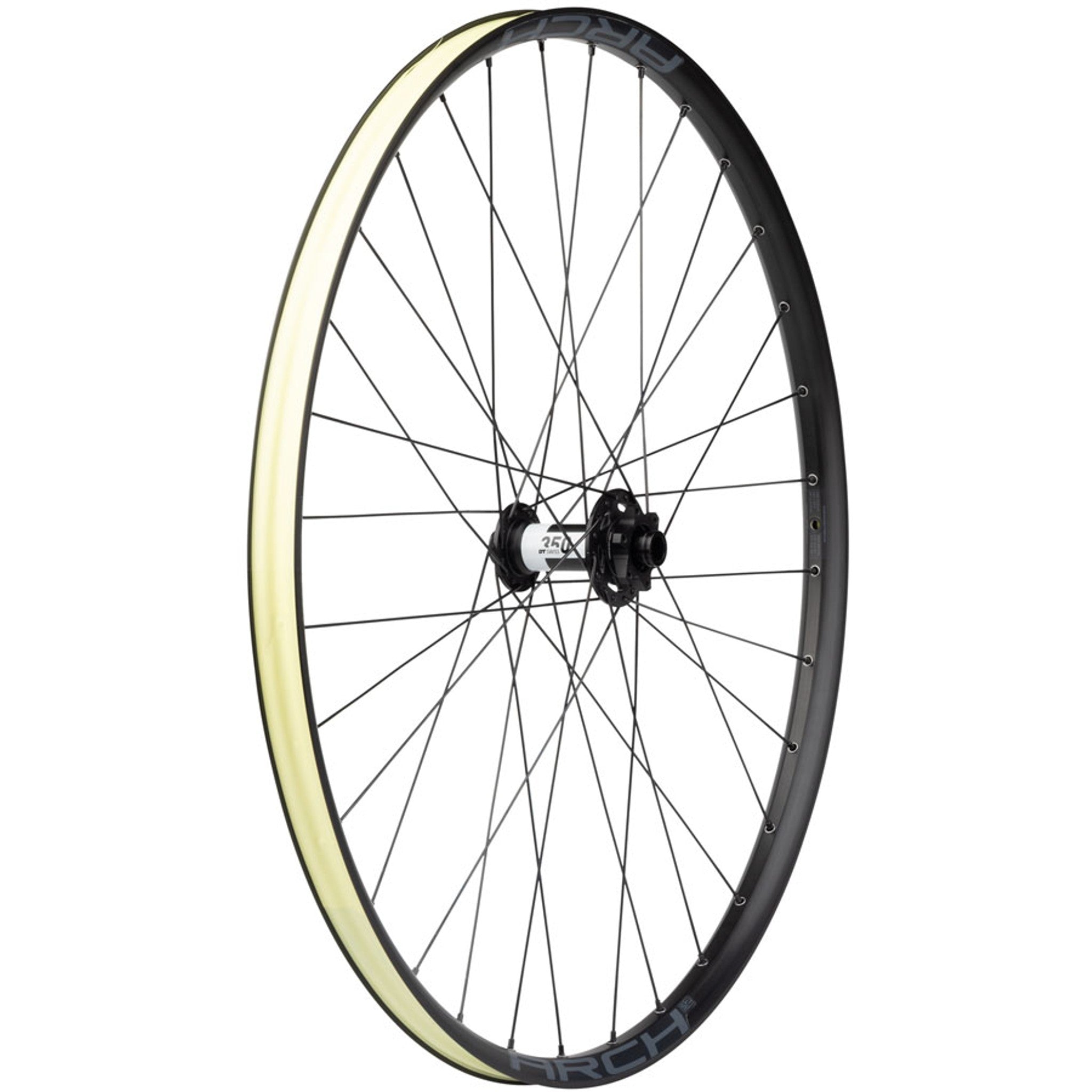 DT 350 / Stans Arch S2 Front Wheel - 29", 15 x 110mm, 6-Bolt, Black, 32H