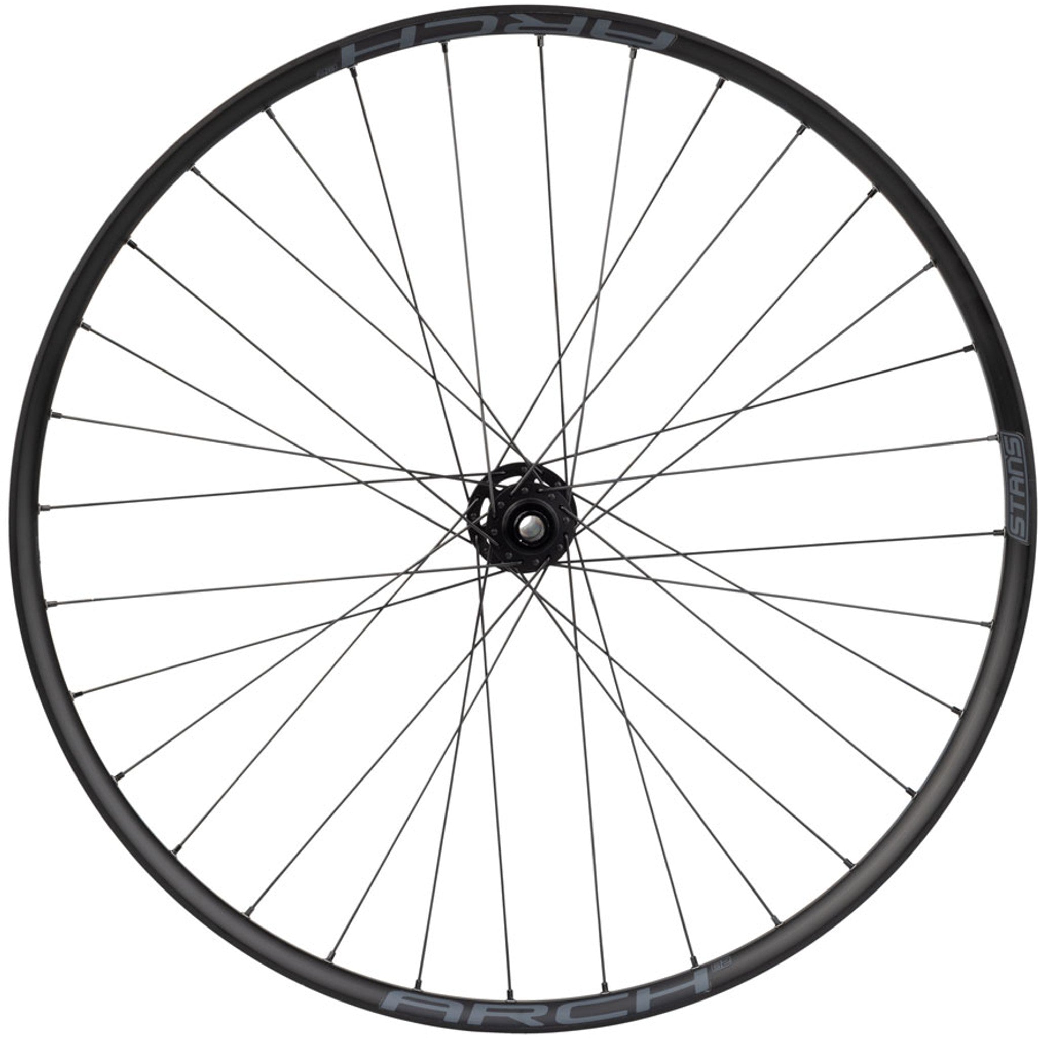DT 350 / Stans Arch S2 Front Wheel - 29", 15 x 110mm, 6-Bolt, Black, 32H
