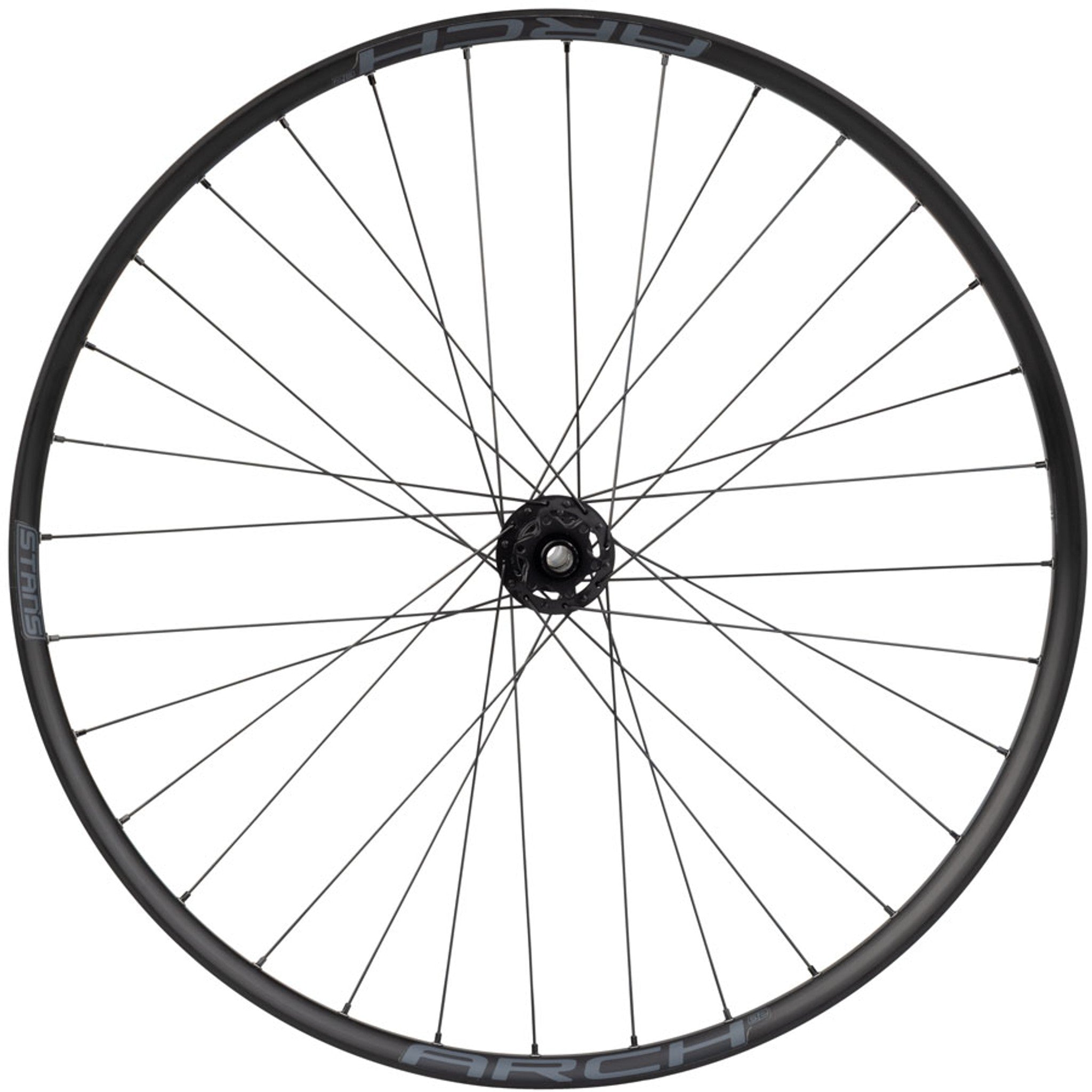 DT 350 / Stans Arch S2 Front Wheel - 29", 15 x 110mm, 6-Bolt, Black, 32H