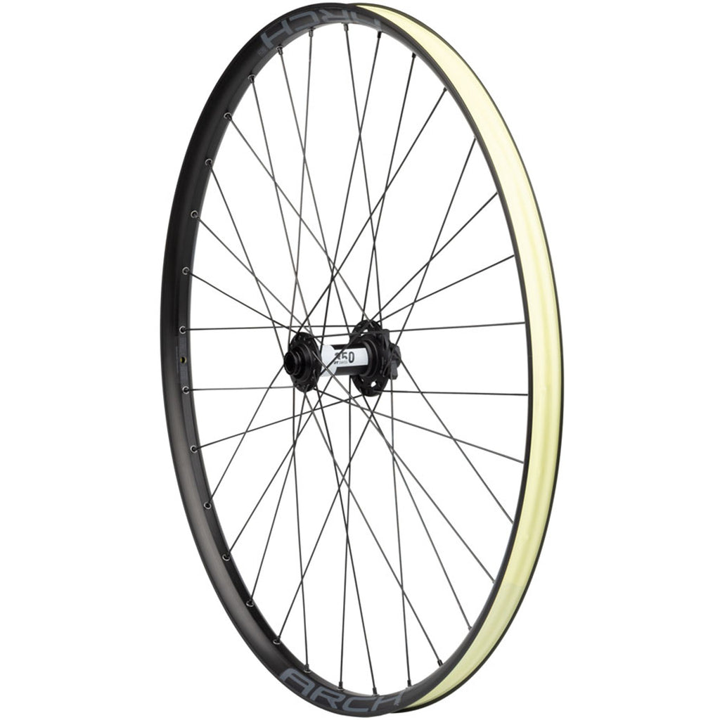 DT 350 / Stans Arch S2 Front Wheel - 29", 15 x 110mm, 6-Bolt, Black, 32H