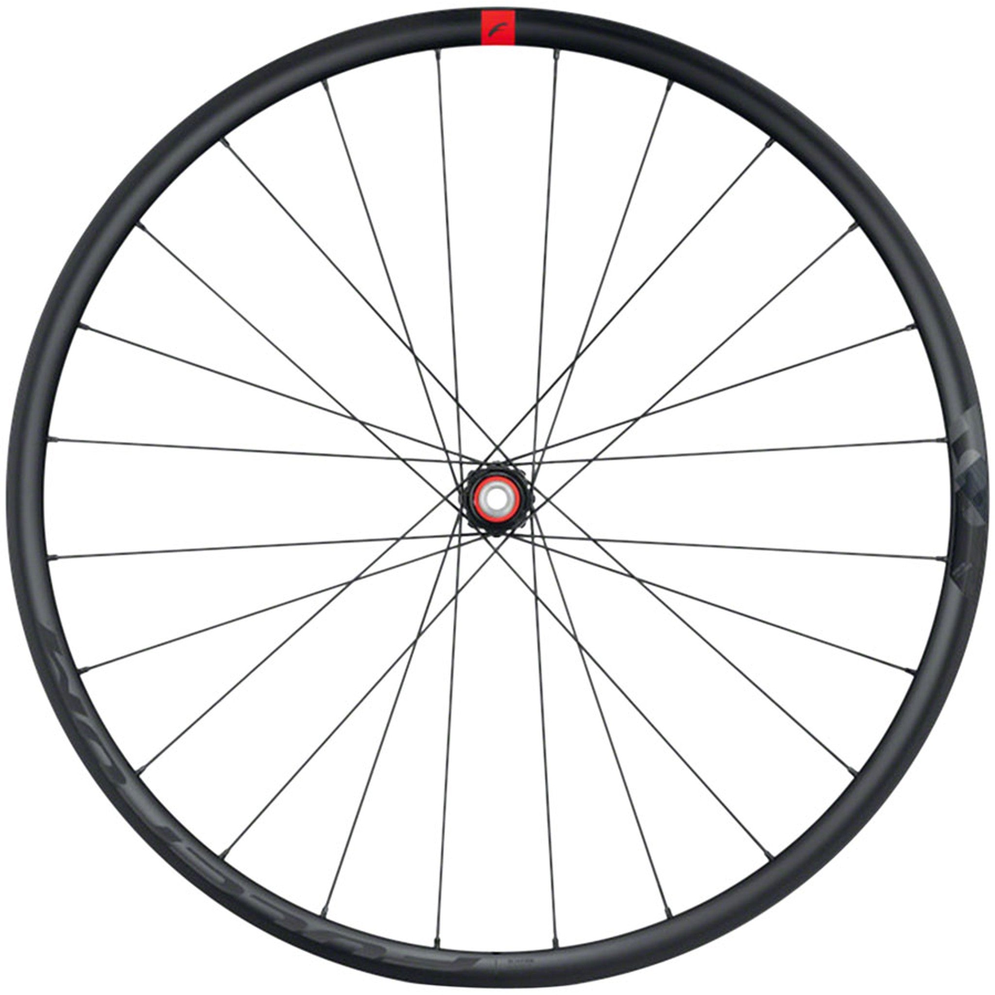 Racing 5 DB Front Wheel - 700c, 12 x 100mm, Center-Lock Disc, Black