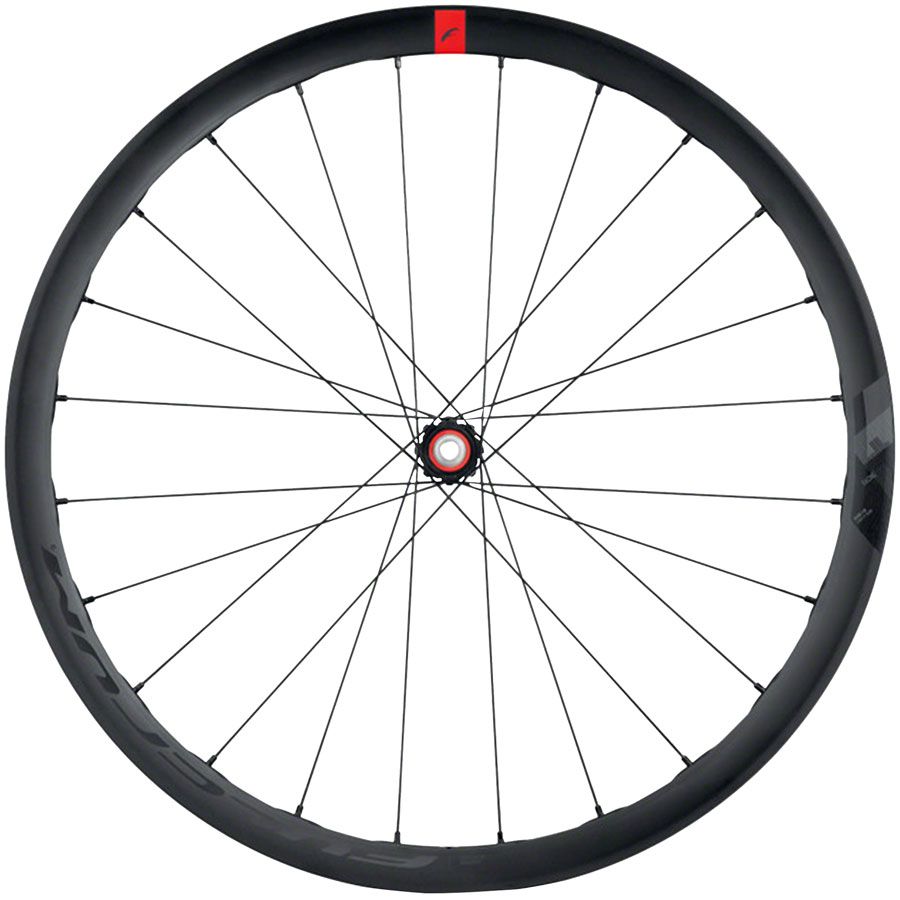 Racing 4 DB Front Wheel - 700c, 12 x 100mm, Center-Lock Disc, Black