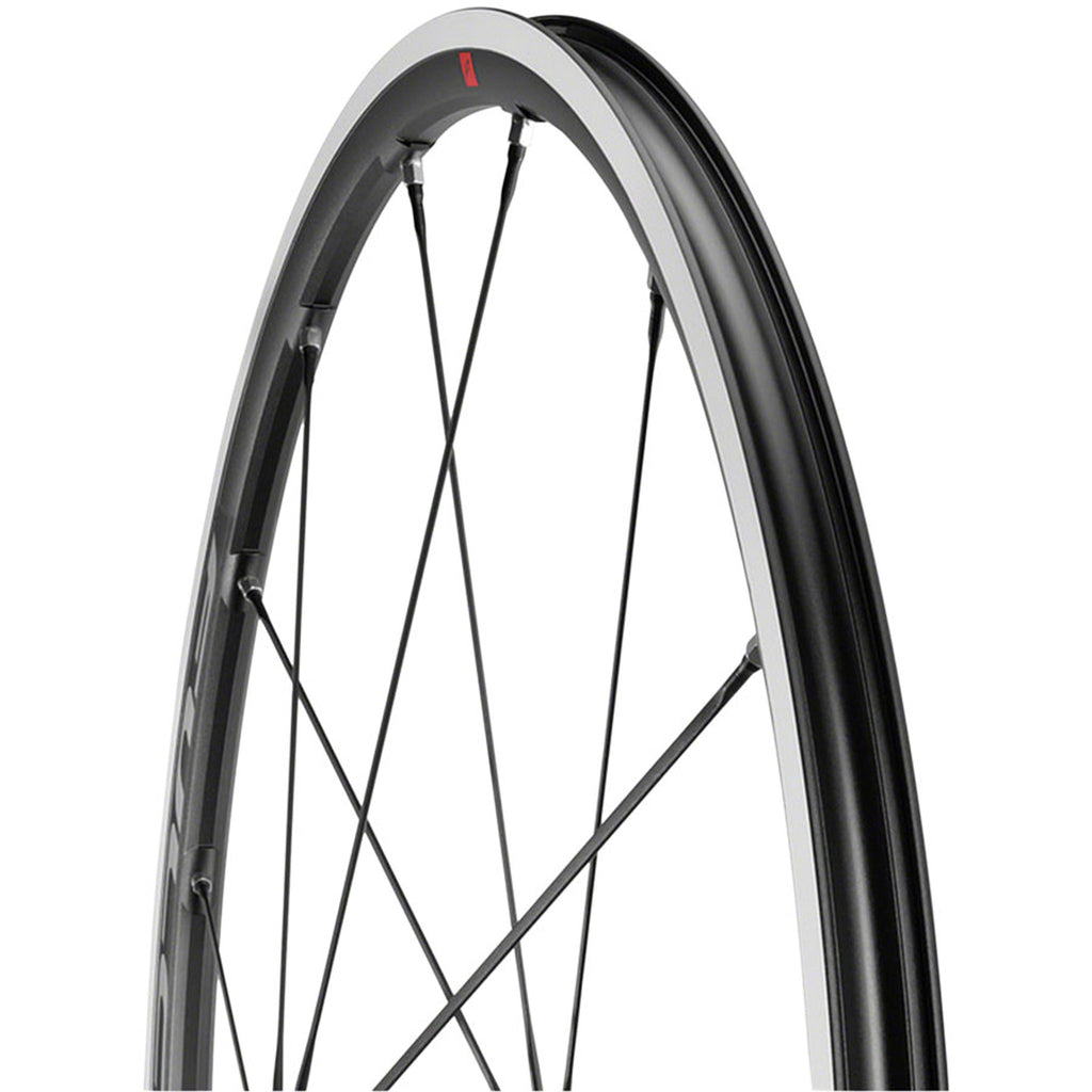 Racing Zero Rear Wheel - 700c, QR x 130mm, Rim Brake, HG 11 Road, Black