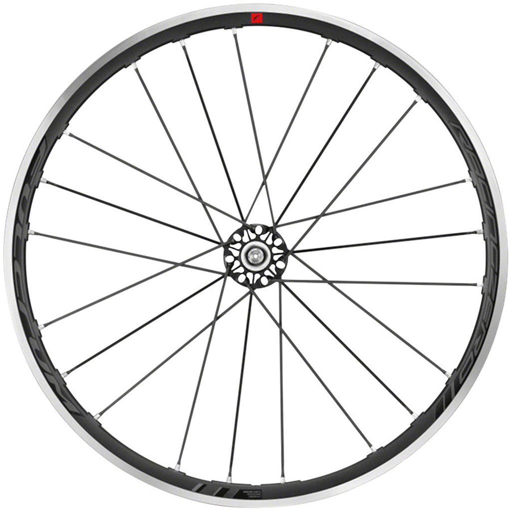 Racing Zero Rear Wheel - 700c, QR x 130mm, Rim Brake, HG 11 Road, Black