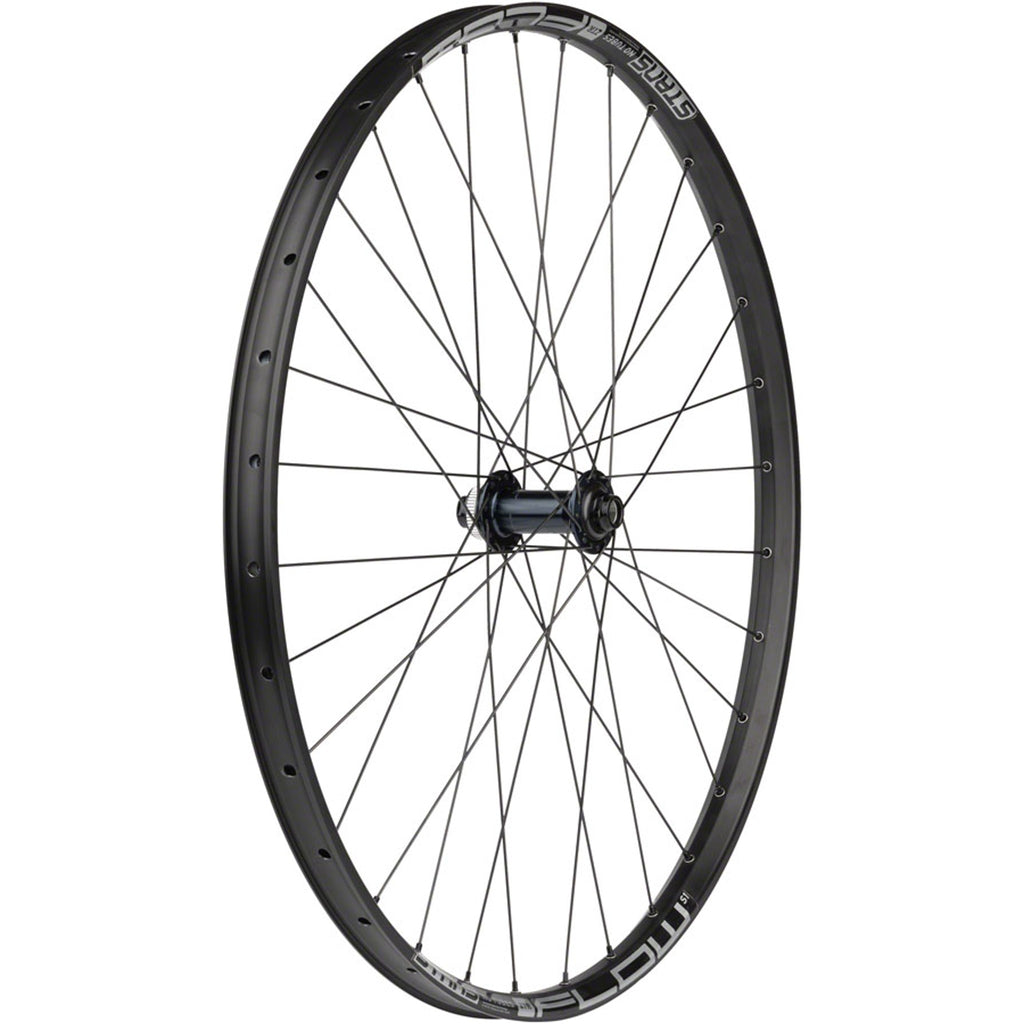 Shimano SLX / Stan's Flow S1 Front Wheel - 29", 15 x 110mm, Center-Lock, Black