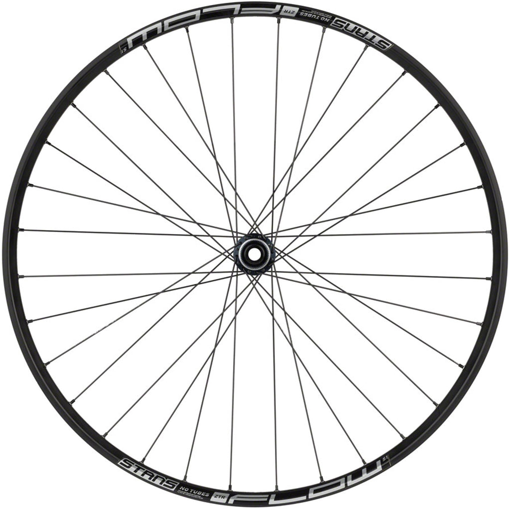 Shimano SLX / Stan's Flow S1 Front Wheel - 29", 15 x 110mm, Center-Lock, Black