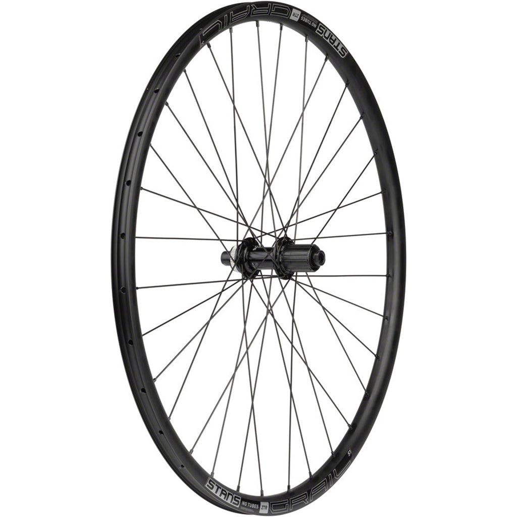 Shimano / Stan's Grail S1 Rear Wheel - 700c, 12 x 142mm, Center-Lock, HG 11 Road, Black