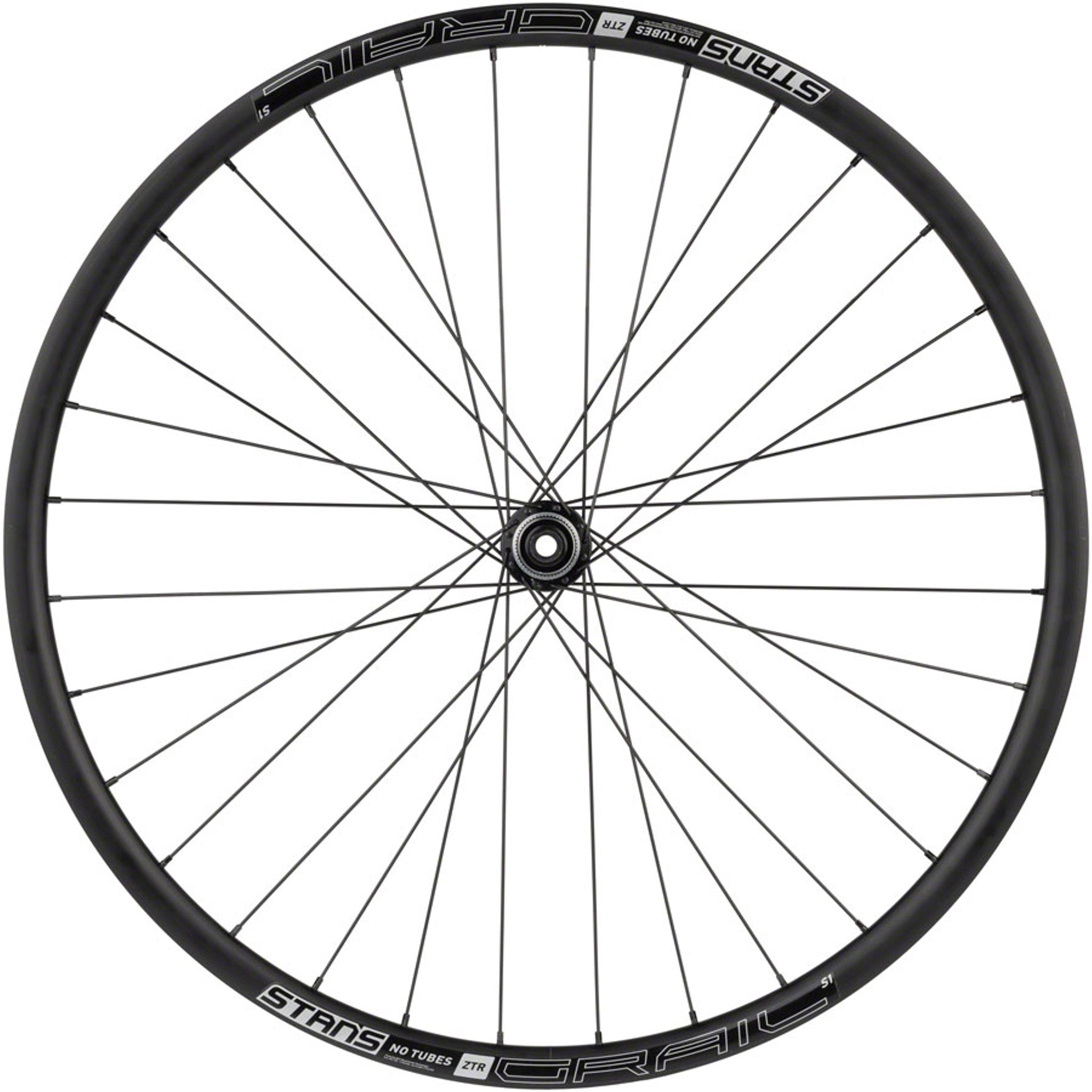 Shimano / Stan's Grail S1 Rear Wheel - 700c, 12 x 142mm, Center-Lock, HG 11 Road, Black