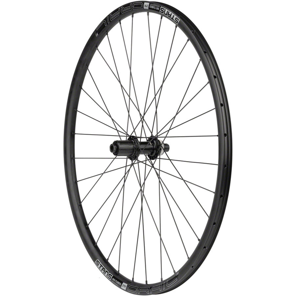 Shimano / Stan's Grail S1 Rear Wheel - 700c, 12 x 142mm, Center-Lock, HG 11 Road, Black