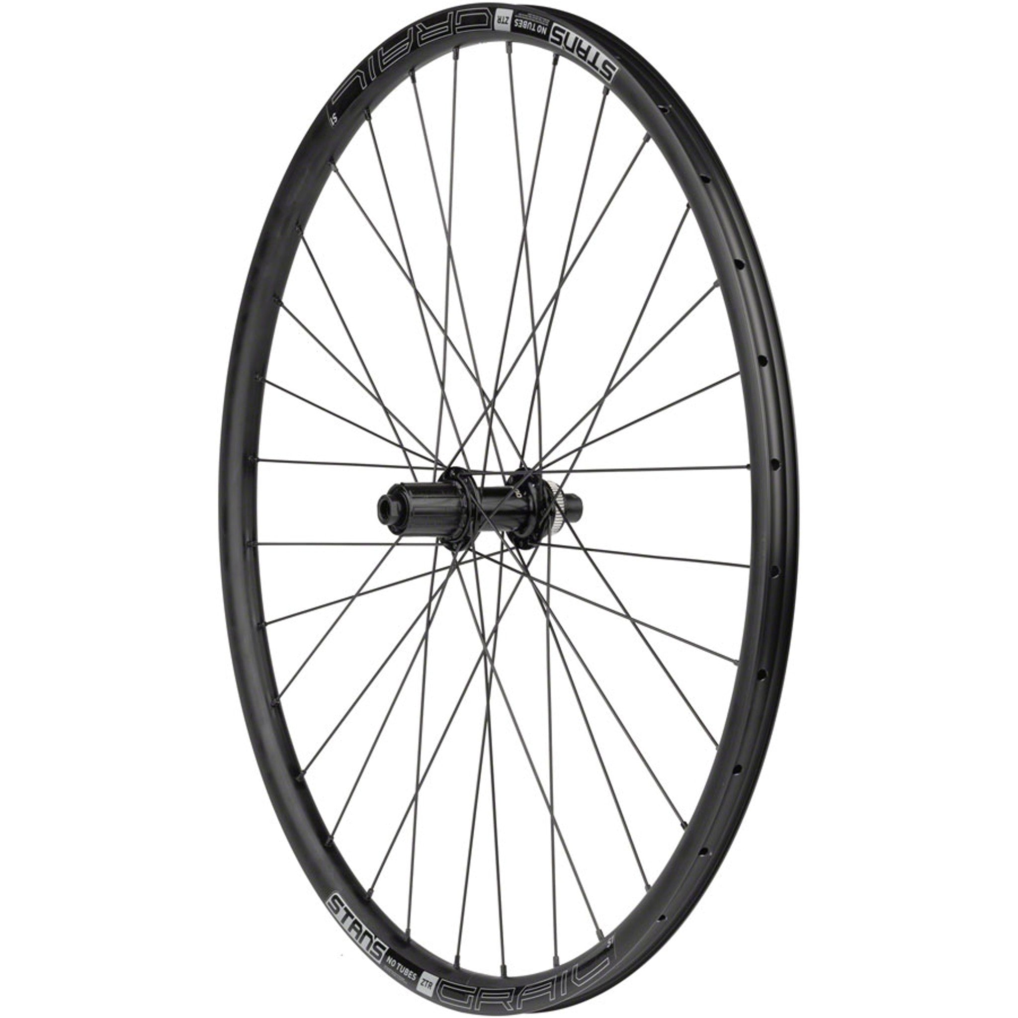 Shimano / Stan's Grail S1 Rear Wheel - 700c, 12 x 142mm, Center-Lock, HG 11 Road, Black