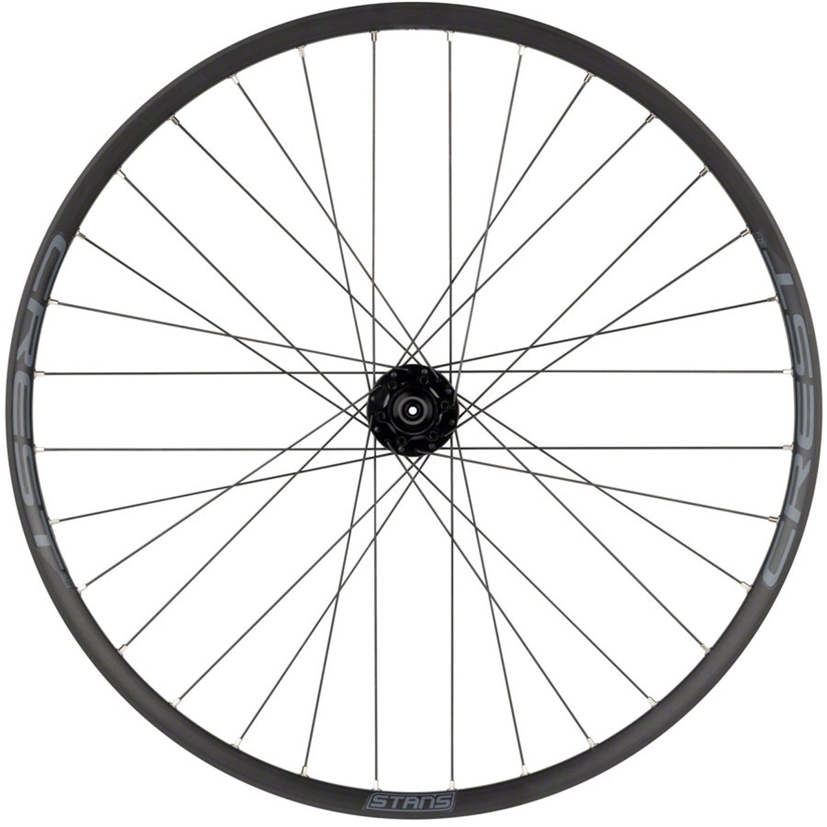 Crest S2 Rear Wheel - 6-Bolt - 32H - Black - 6-Bolt Disc - 25mm internal - Tubeless Ready
