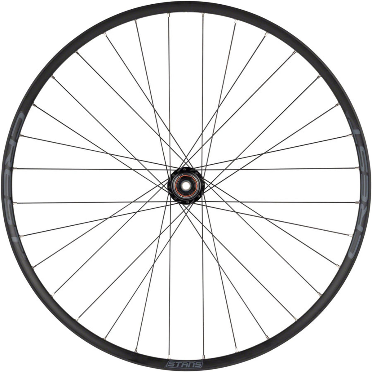 Crest S2 Rear Wheel - 6-Bolt - 32H - Black - 6-Bolt Disc - 25mm internal - Tubeless Ready