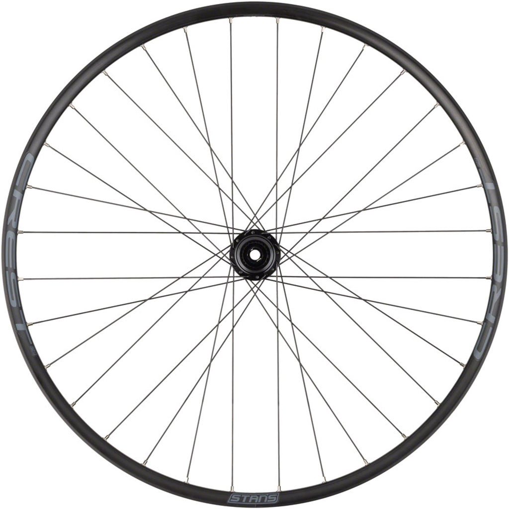 Crest S2 Rear Wheel - 6-Bolt - 32H - Black - 6-Bolt Disc - 25mm internal - Tubeless Ready