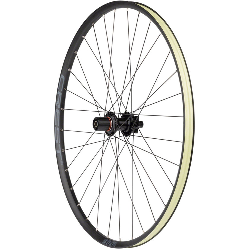 Crest S2 Rear Wheel - 6-Bolt - 32H - Black - 6-Bolt Disc - 25mm internal - Tubeless Ready