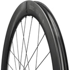 WIND 57 Front Wheel - 700, 12 x 100mm, Center-Lock, Black