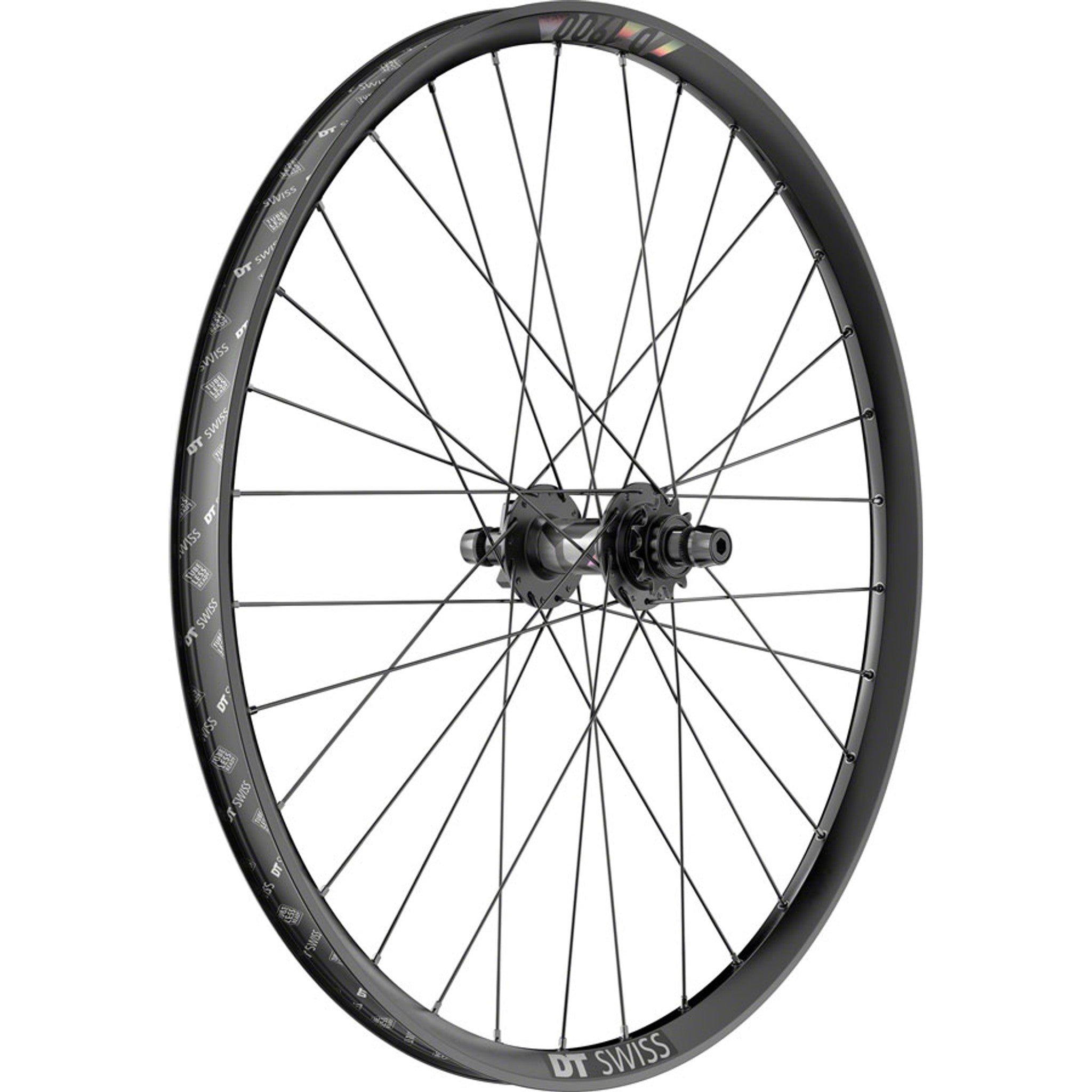 D 1900 Classic Rear Wheel - 26", 10 x 135mm Bolt-On, 6-Bolt, 12T Single-Speed, Ratchet LN 36, Black
