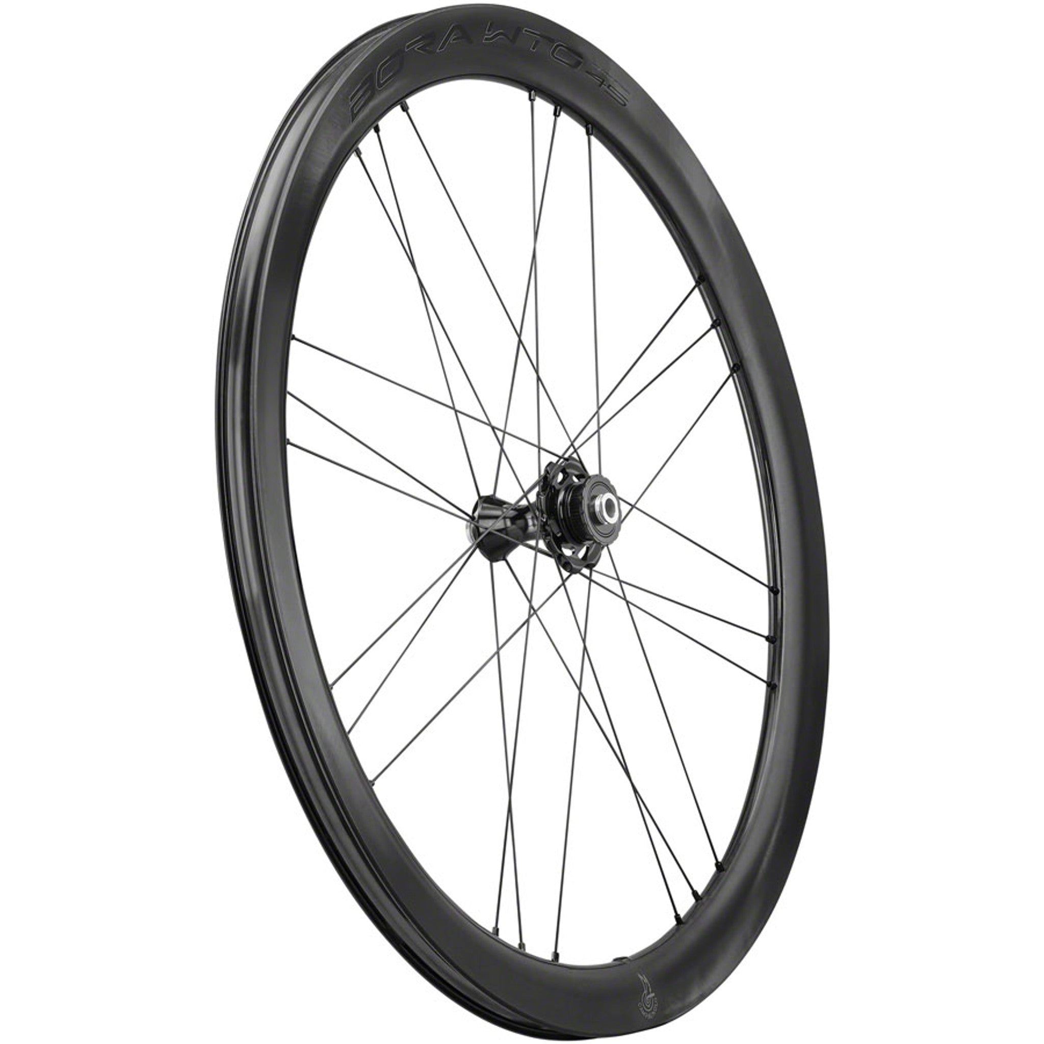 Bora WTO 45 C23 Front Wheel - 700c, QR x 100mm, Center-Lock, 2-Way Fit, Carbon