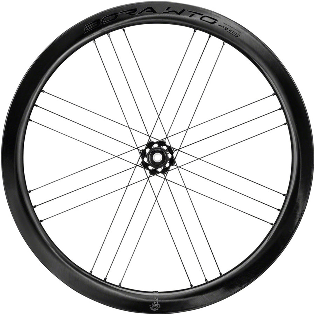 Bora WTO 45 C23 Front Wheel - 700c, QR x 100mm, Center-Lock, 2-Way Fit, Carbon