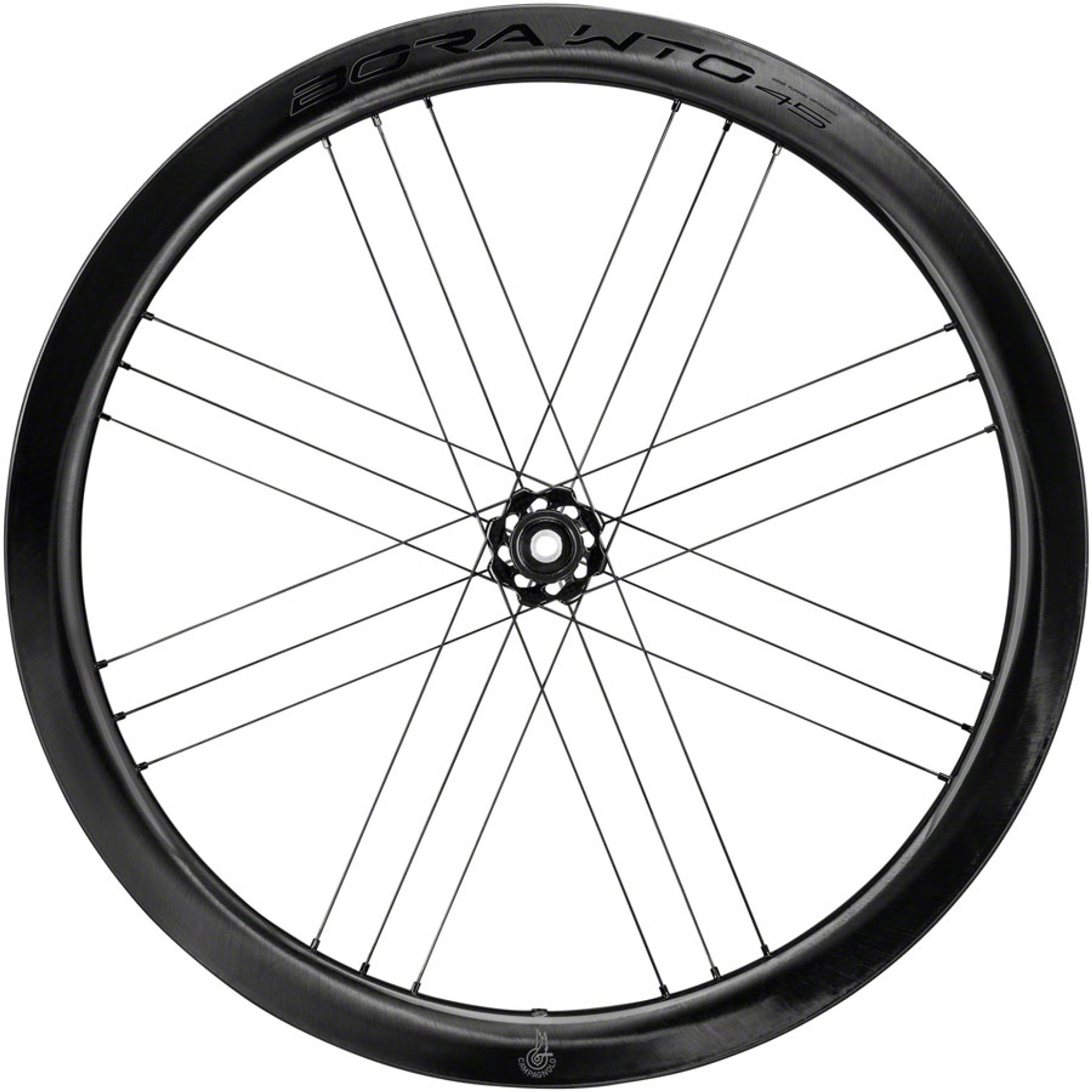 Bora WTO 45 C23 Front Wheel - 700c, QR x 100mm, Center-Lock, 2-Way Fit, Carbon