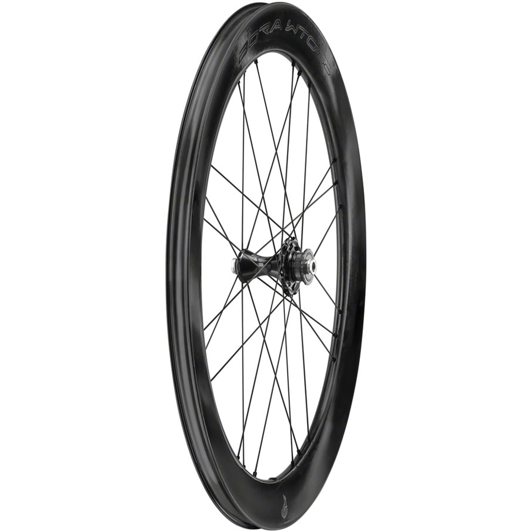 Bora WTO 60 C23 Front Wheel - 700c, QR x 100mm, Center-Lock, 2-Way Fit, Carbon