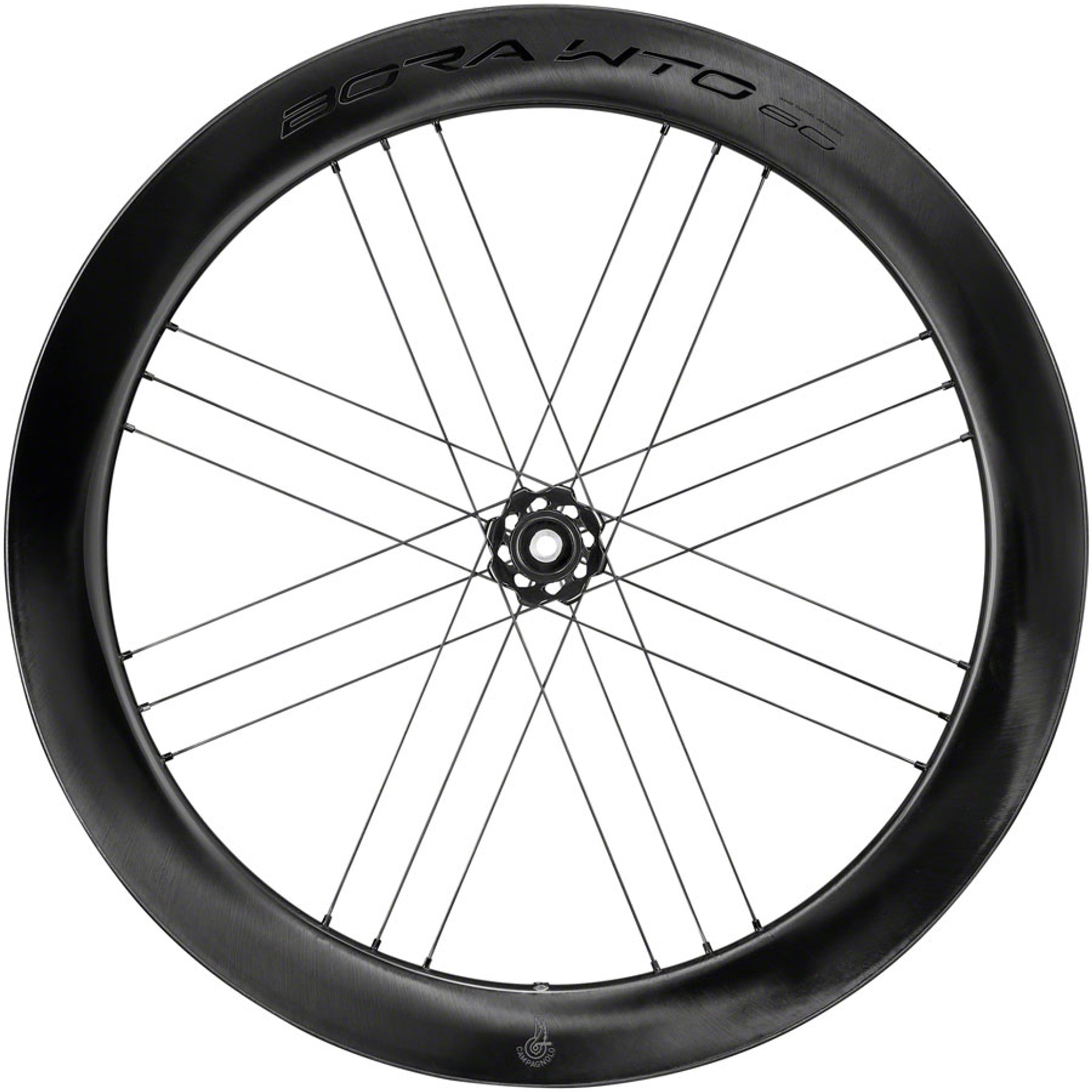 Bora WTO 60 C23 Front Wheel - 700c, QR x 100mm, Center-Lock, 2-Way Fit, Carbon