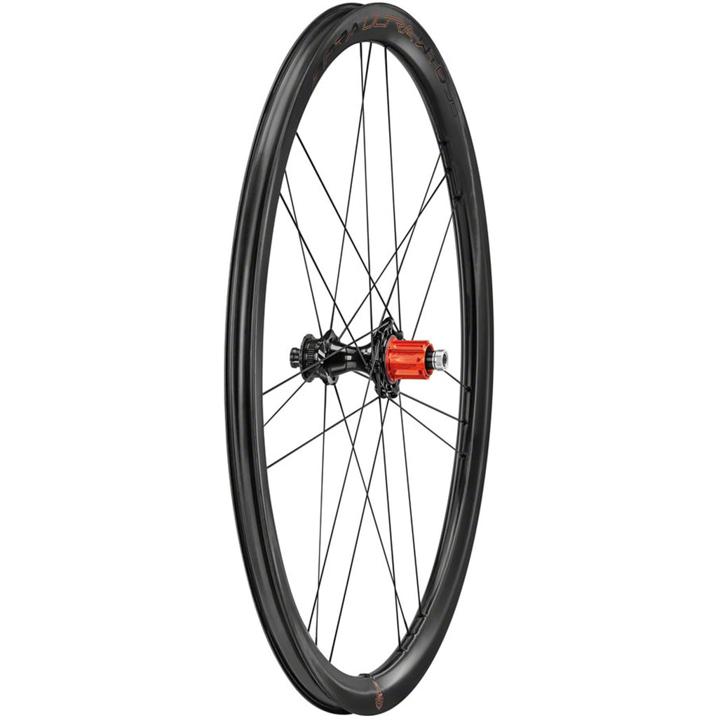 BORA Ultra WTO 35 C23 Rear Wheel - 700c, 12 x 142mm, Center-Lock, N3W, 2-Way Fit, Carbon
