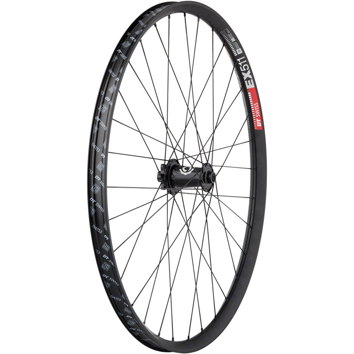 Industry Nine Hydra / DT Swiss EX511 Front Wheel - 29", 15 x 110mm, 6-Bolt, Black