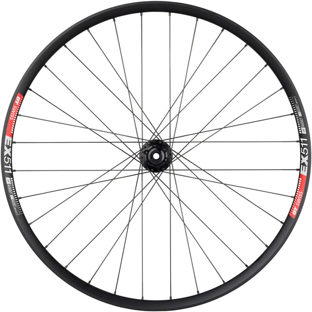 Industry Nine Hydra / DT Swiss EX511 Rear Wheel - 6-Bolt - 12 x 148mm - Black - 12mm Thru x 148mm - 6-Bolt Disc - 30mm internal - Tubeless Ready Clincher