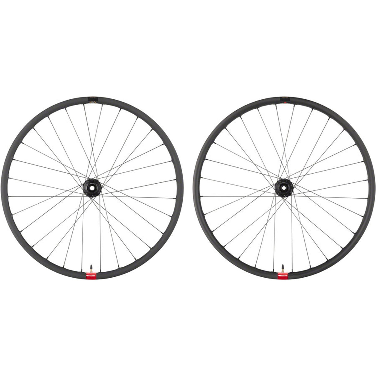 Reserve 30 HD AL Wheelset - 6-Bolt - Aluminum - Black