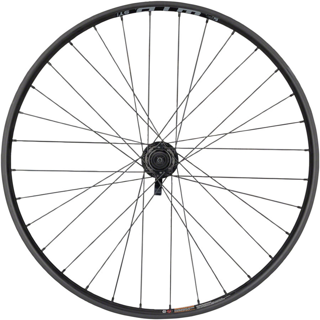 WTB ST i23 Front Wheel - Black - 23mm internal - Tubeless Ready Clincher
