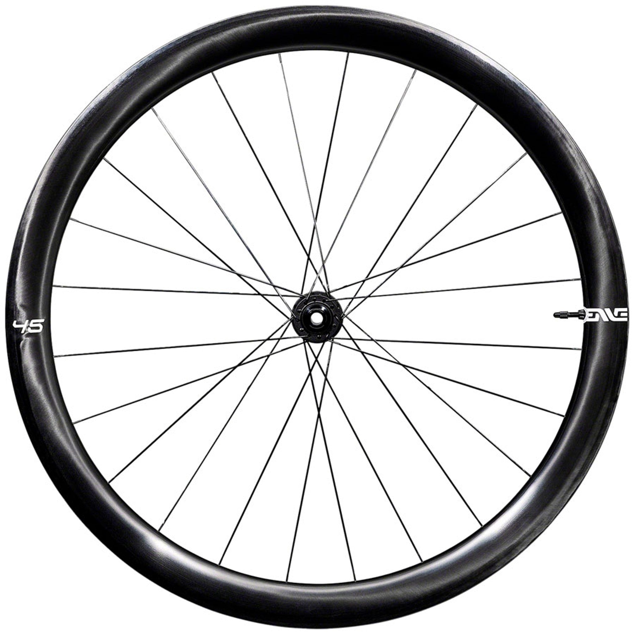 45 Foundation Front Wheel - 700, 12 x 100, Center-Lock, Black