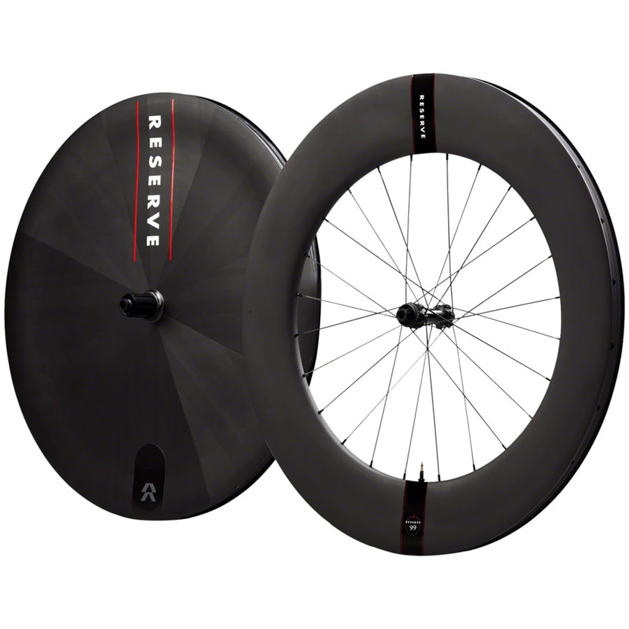 Reserve 99 Disc Turbulent Aero Wheelset - 700, 12 x 100/12 x 142, Center-Lock, XDR/HG 11R, Carbon, DT 240