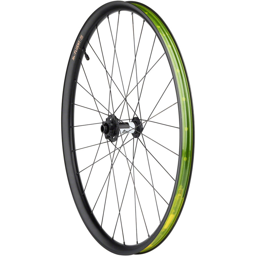 Fluent Mountain Front Wheel - 29", 15 x 110mm Boost, 6-Bolt, Carbon, DT350, 28H