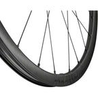 Rapid Red Carbon Rear Wheel