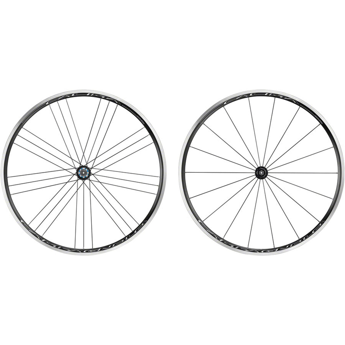 Calima Wheelset - 700, QR x 100/130mm, Black, Clincher