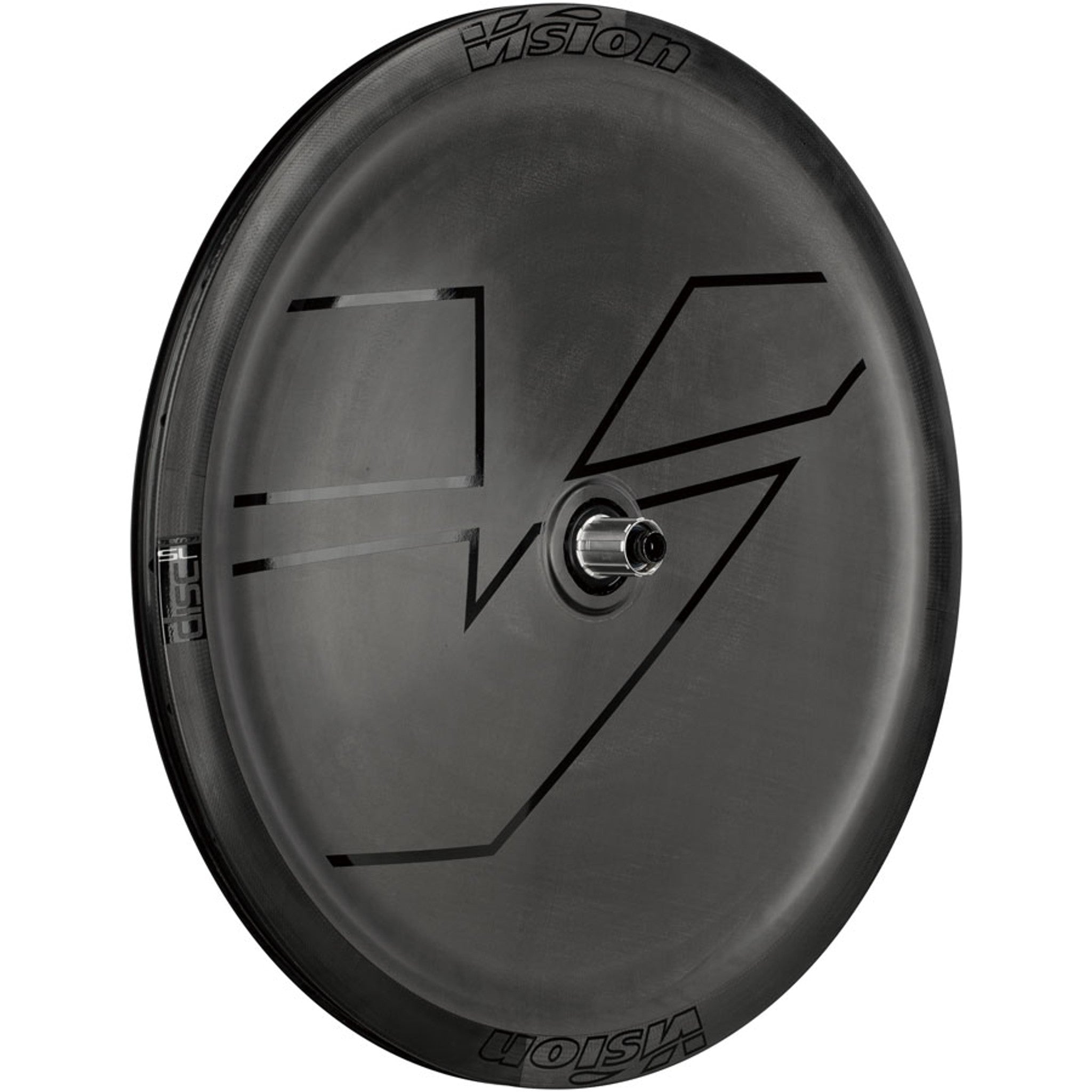 Vision Metron Disc TL Rear Wheel, Tubeless 700c, Disc Brake, Center Lock Rotor Mount, Shimano HG 11/12-Speed – Black