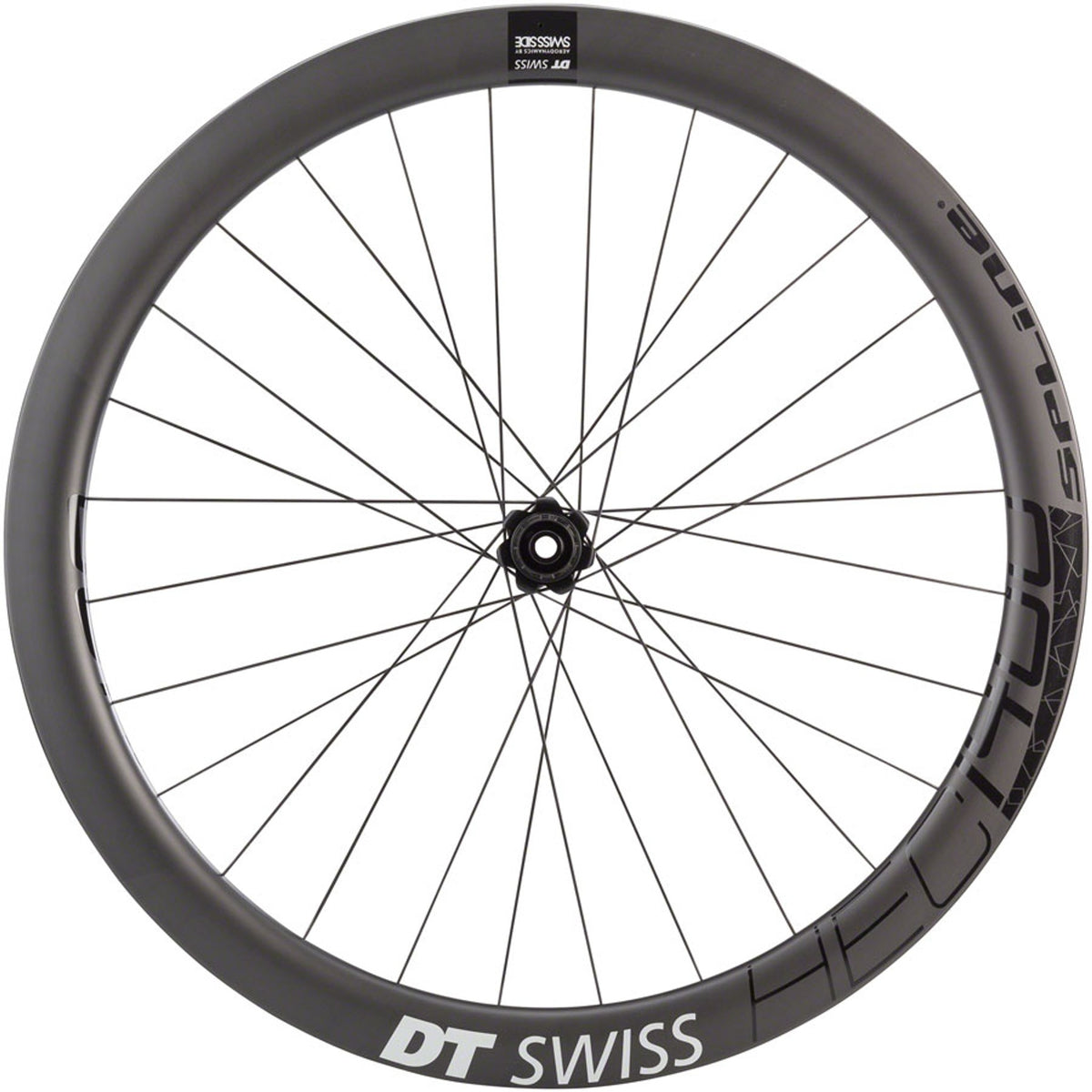HEC 1400 Spline 47 Rear Wheel - 700, 12 x 142mm, Center-Lock, HG 11/ XDR, Black