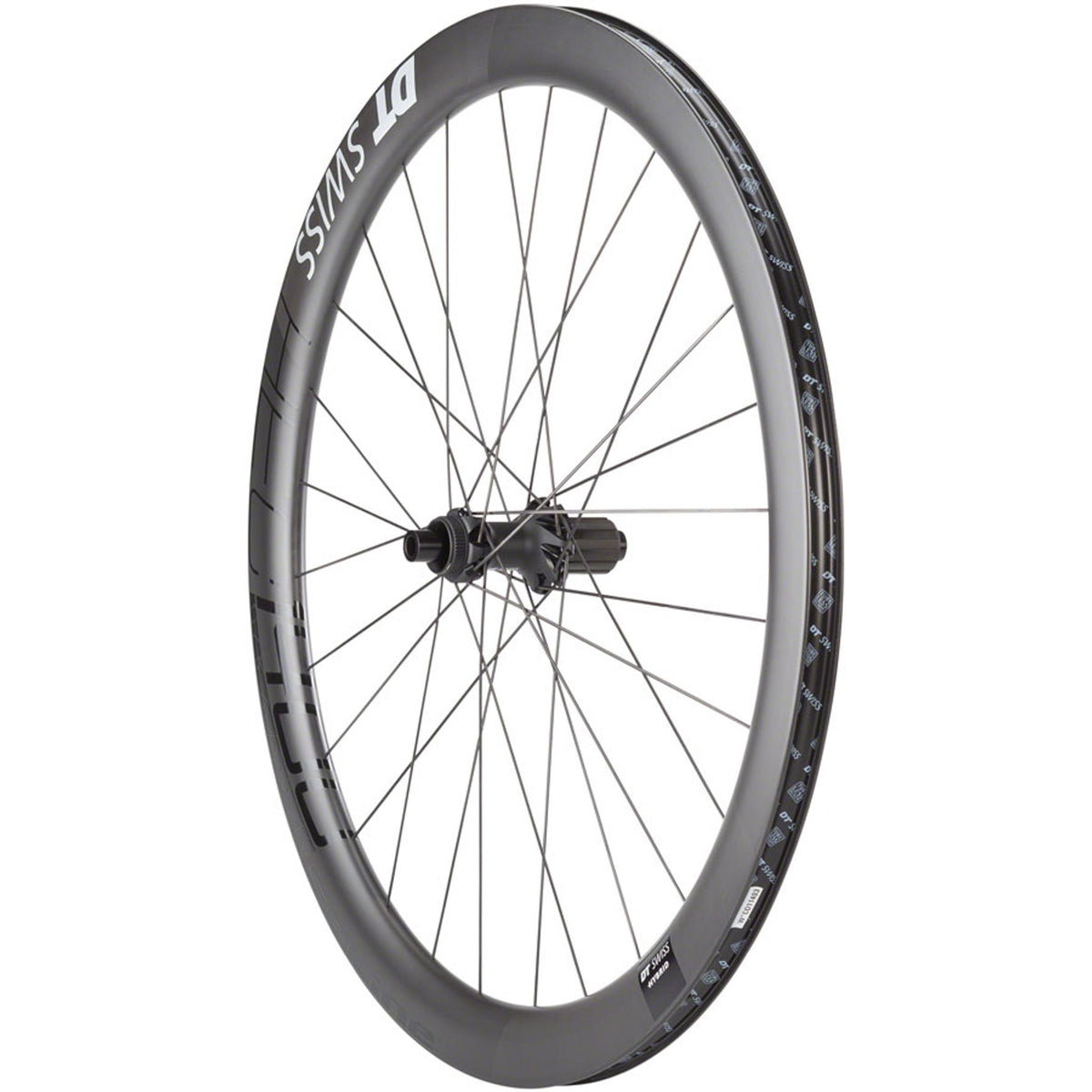 HEC 1400 Spline 47 Rear Wheel - 700, 12 x 142mm, Center-Lock, HG 11/ XDR, Black