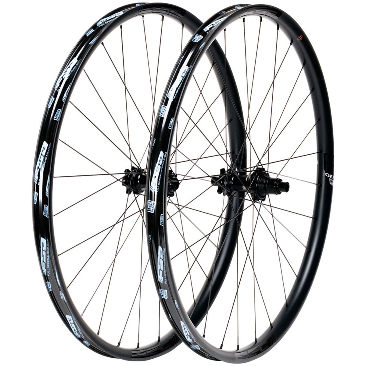Non Series SC i30 Wheelset - 29" - 15 x 110mm/12 x 148mm - 6-Bolt - Carbon - Black - 12mm Thru x 148mm - 6-Bolt Disc - 30mm internal - Tubeless Ready