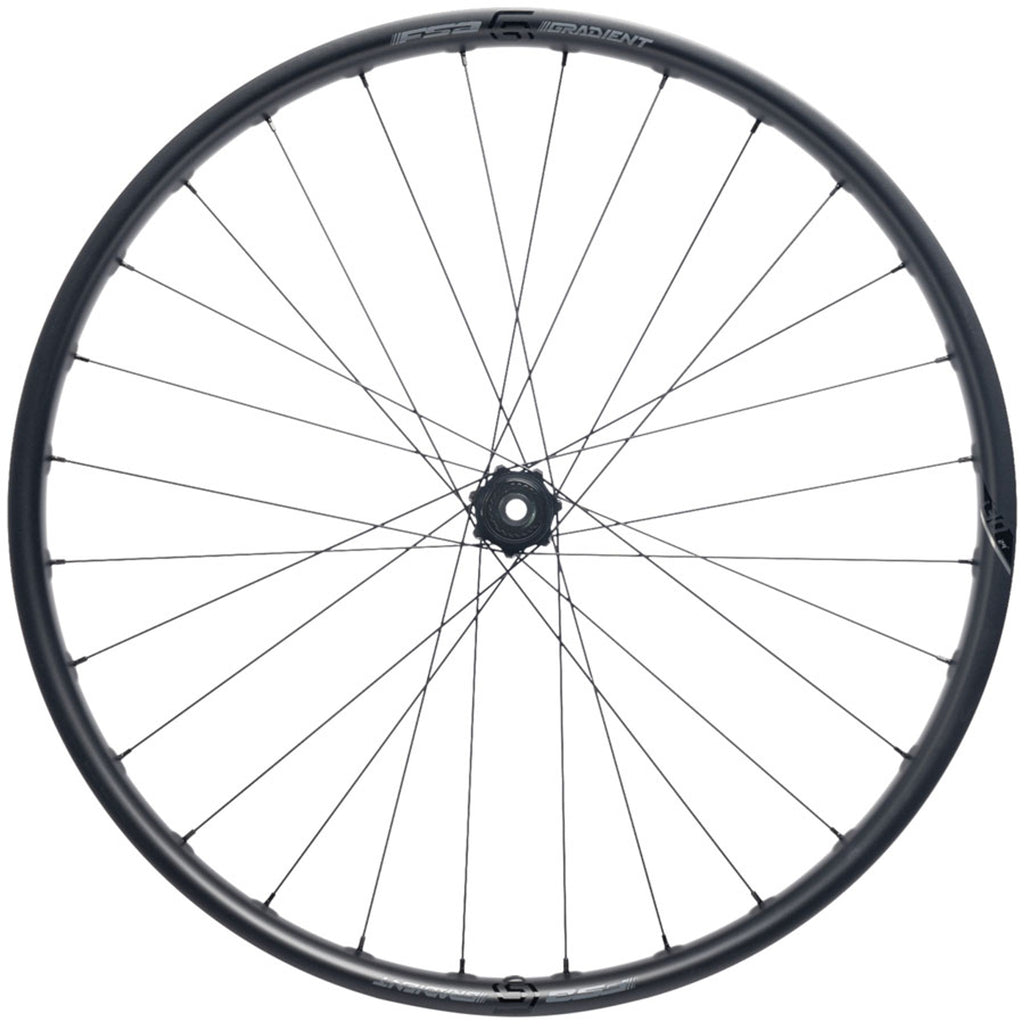 Gradient i30 Carbon Rear Wheel - 6-Bolt - 12 x 148mm - Black - 12mm Thru x 148mm - 6-Bolt Disc - 30mm internal - Tubeless Ready