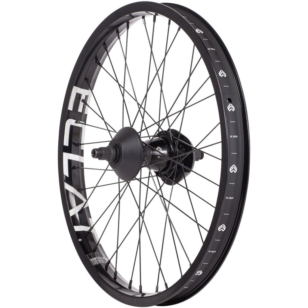 Eclat Bondi Rear Wheel - 20", 14 x 110mm, Rim Brake, Freecoaster, Black, Clincher, Cortex
