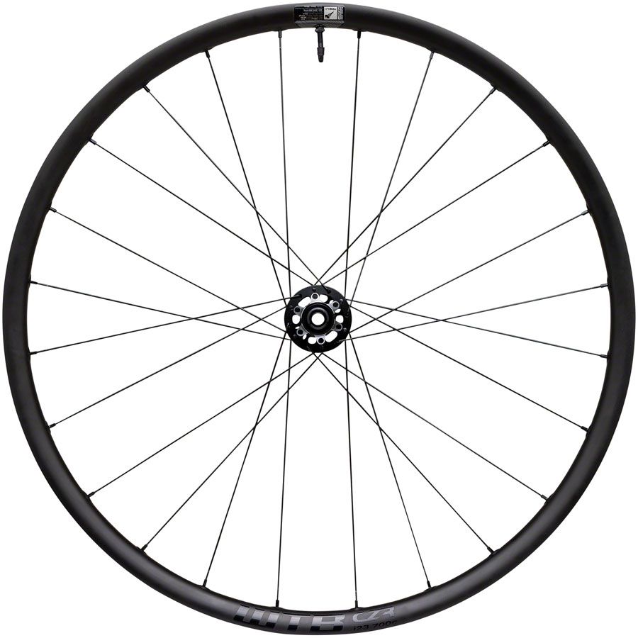 CZR i23 Front Wheel - 700, 12 x 100mm, Center-Lock, Black, 28H