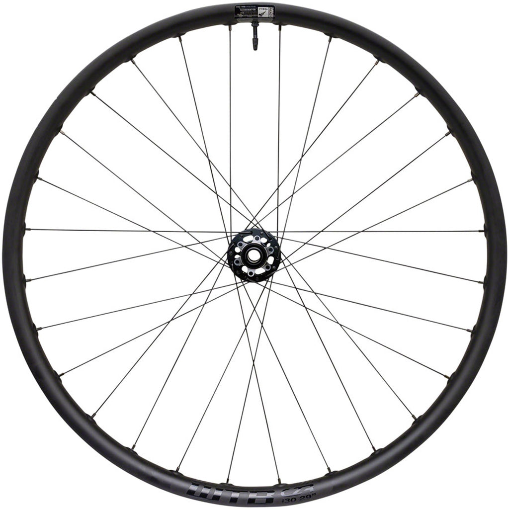 CZR i30 Front Wheel - 29", 15 x 110mm, 6-Bolt, Black, 28h