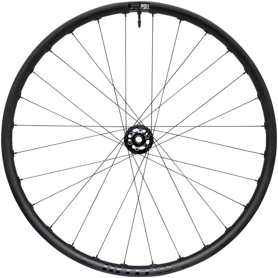 CZR i30 Front Wheel - 29", 15 x 110mm, 6-Bolt, Black, 28H